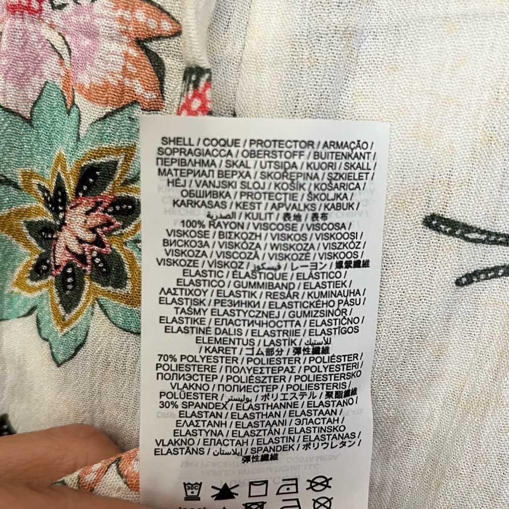 Hurley | NWT Island Batik Floral Mini Dress - Picture 9 of 12